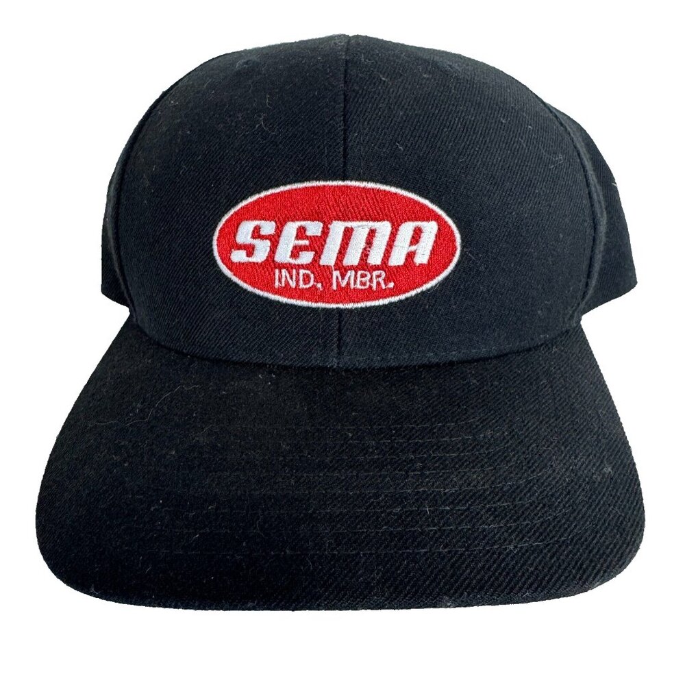 SEMA Car Auto Show Las Vegas Black Redd Adjustable Snapback Baseball Cap